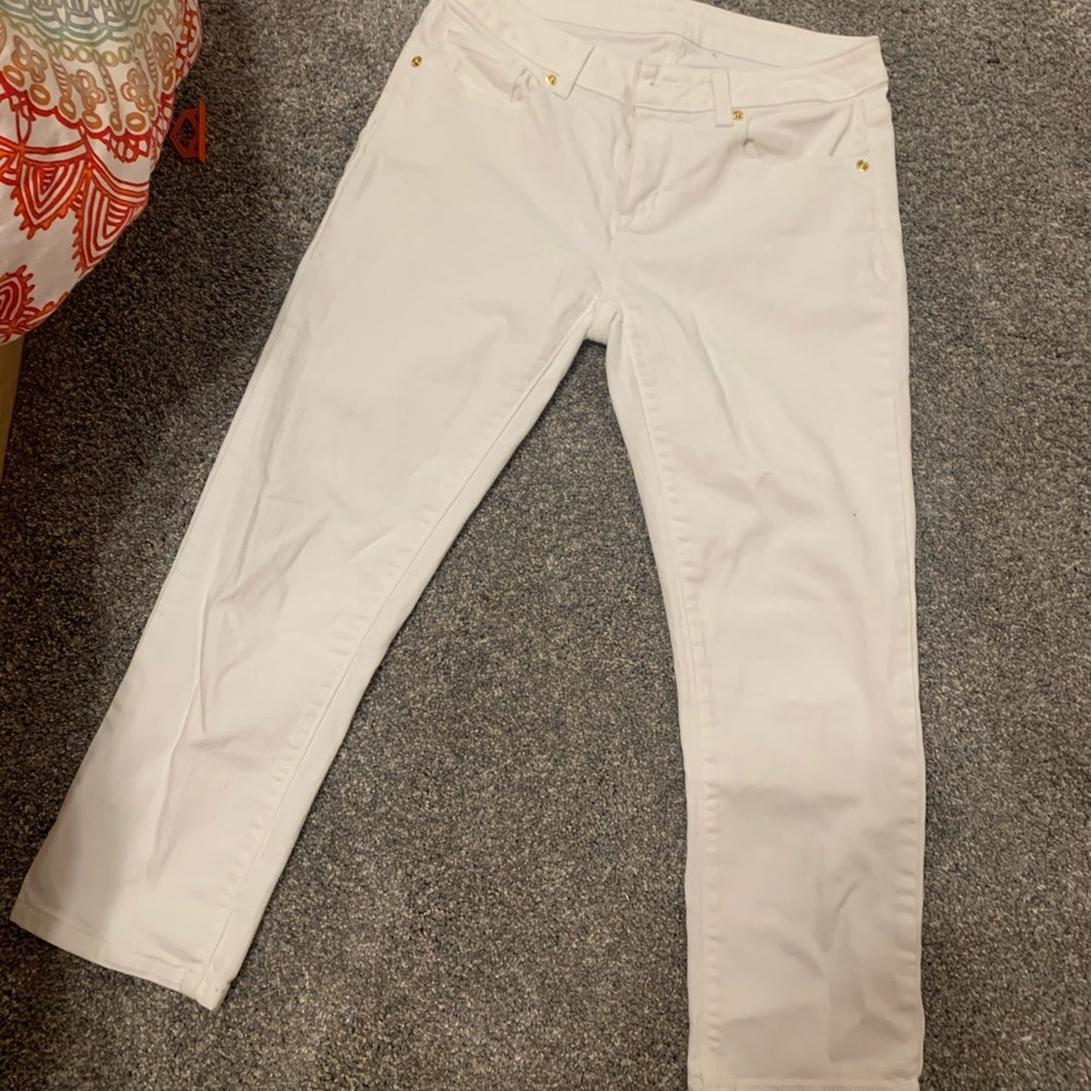 Michael Kors White Capris